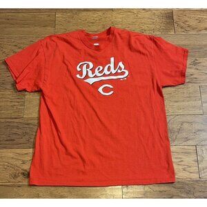 Reds Classic Red Short Sleeve Tee